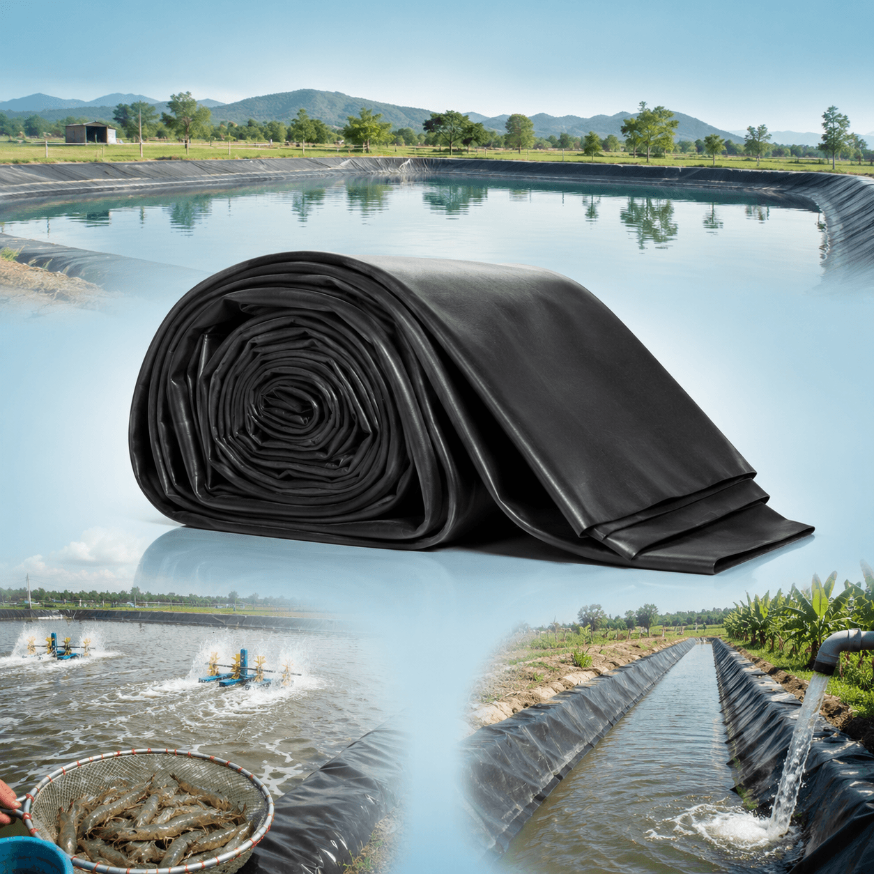 HDPE Geomembrane or HDPE Pond Liner 2 MPL